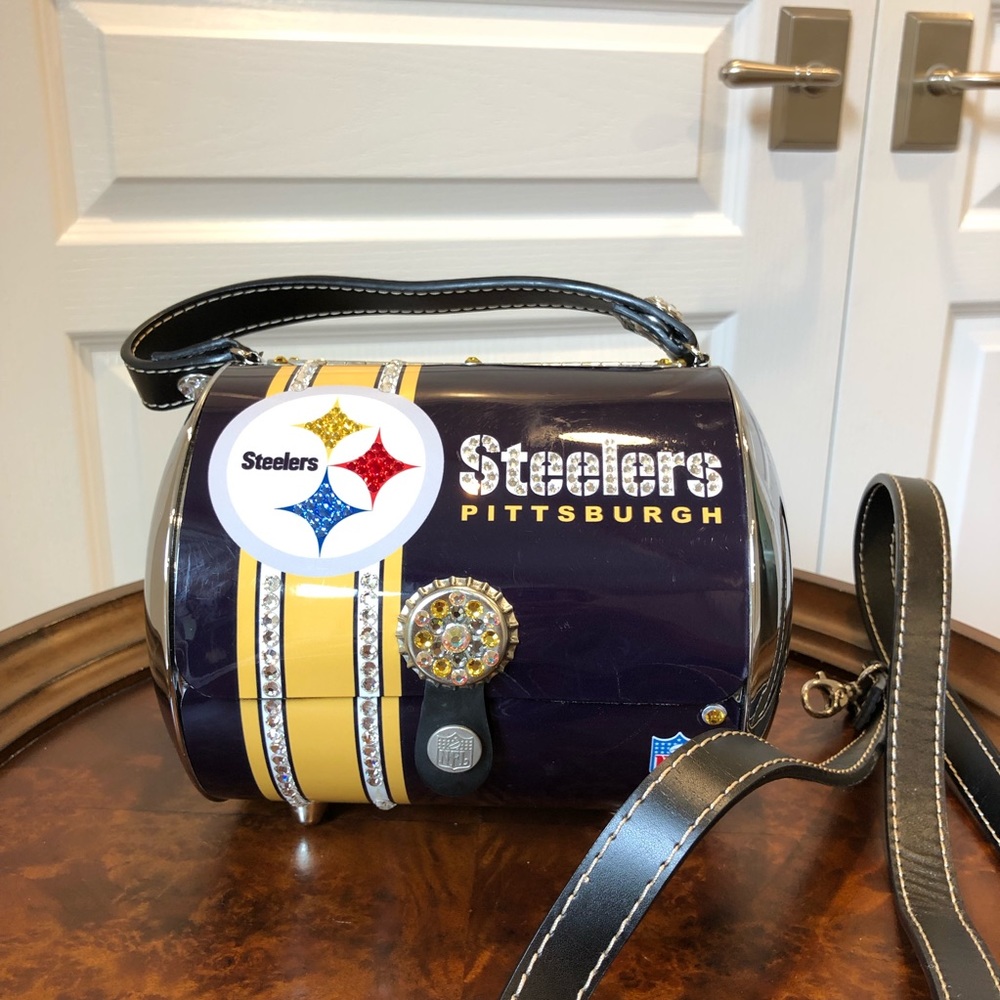 Pittsburgh Steelers Swarovski Superflair Purse